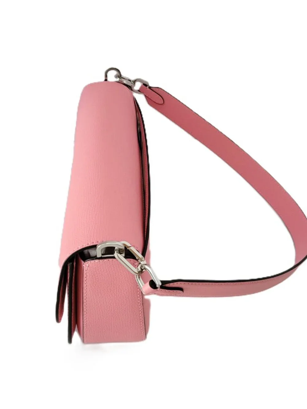 Kate Spade KN644 Quinn Refined Grain Leather Shoulder Bag Grapefruit Soda